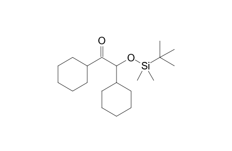1,2-Dicyclohexyl-2-(tert-butyldimethylsilyloxy)ethanone