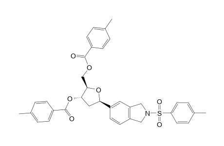 1-BETA-(1,3-DIHYDRO-2-TOSYL-2H-INDOL-5-YL)-1,2-DIDEOXY-3,5-DI-O-(4-TOLUOYL)-D-RIBOFURANOSIDE