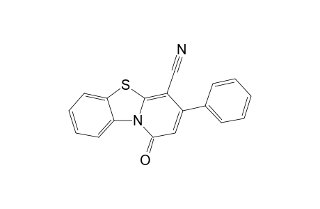 1-keto-3-phenyl-pyrido[2,1-b][1,3]benzothiazole-4-carbonitrile