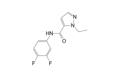 N-(3,4-difluorophenyl)-1-ethyl-1H-pyrazole-5-carboxamide