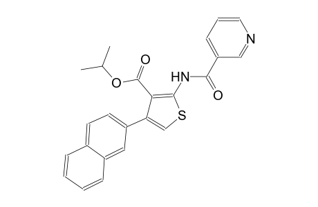 isopropyl 4-(2-naphthyl)-2-[(3-pyridinylcarbonyl)amino]-3-thiophenecarboxylate