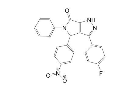 3-(4-fluorophenyl)-4-(4-nitrophenyl)-5-phenyl-4,5-dihydropyrrolo[3,4-c]pyrazol-6(1H)-one