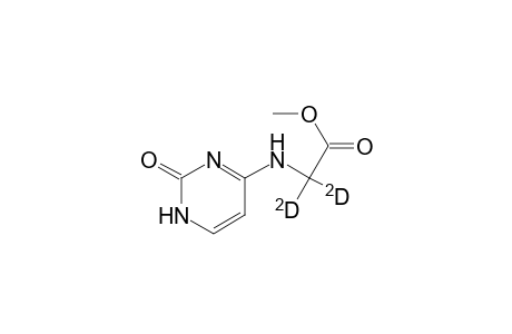 Glycine-2,2-D2, N-(1,2-dihydro-2-oxo-4-pyrimidinyl)-, methyl ester