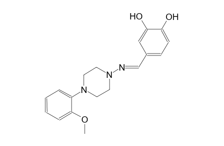 1,2-benzenediol, 4-[(E)-[[4-(2-methoxyphenyl)-1-piperazinyl]imino]methyl]-