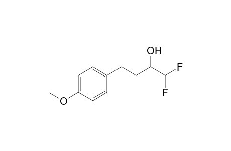 1,1-Difluoro-4-(4-methoxyphenyl)butan-2-ol