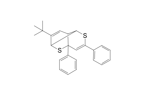 4,6-Diphenyl-9-(1',1'-dimethylethyl)-3,7-dithiatricyclo[4.4.0.0(2,8)]deca-4,9-diene