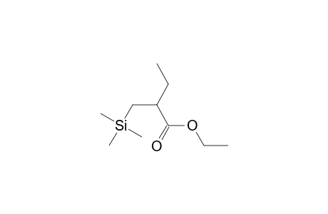 Butanoic acid, 2-[(trimethylsilyl)methyl]-, ethyl ester