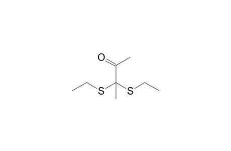 3,3-bis(ethylsulfanyl)butan-2-one