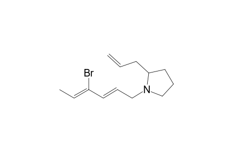 1-[(2E,4Z)-4-bromanylhexa-2,4-dienyl]-2-prop-2-enyl-pyrrolidine