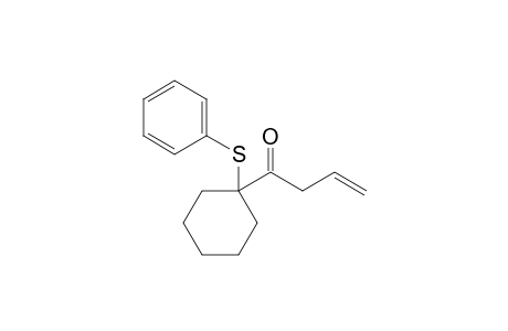 1-[1-(phenylthio)cyclohexyl]-3-buten-1-one