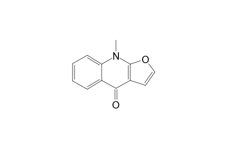 Furo[2,3-b]quinolin-4(9H)-one, 9-methyl-