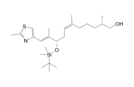 (2S,6Z,9S,10E)-9-[tert-butyl(dimethyl)silyl]oxy-2,6,10-trimethyl-11-(2-methyl-4-thiazolyl)-1-undeca-6,10-dienol