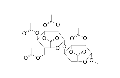 METHYL 2,3-DI-O-ACETYL-4-O-(2,3,4,6-TETRA-O-ACETYL-BETA-D-GLUCOPYRANOSYL)-BETA-D-XYLOPYRANOSIDE