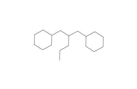 Cyclohexane, 1,1'-(2-propyl-1,3-propanediyl)bis-