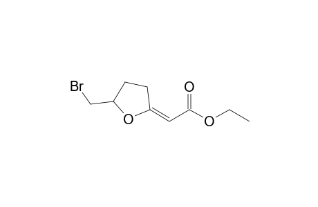 2-(E)-(Ethoxycarbonylmethylidene)-5-(bromomethyl)tetrahydrofuran