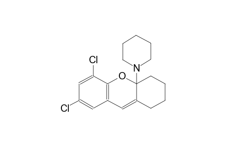 1-(5,7-dichloro-1,2,3,4-tetrahydro-4aH-xanthen-4a-yl)piperidine