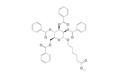 5-(METHOXYCARBONYL)-PENTYL-2,3,4,6-TETRA-O-BENZOYL-ALPHA-D-MANNOPYRANOSIDE