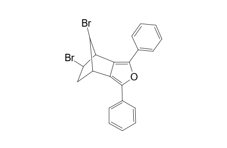 5-exo,8-anti-Dibromo-4,5,6,7-tetrahydro-4,7-methano-1,3-diphenylisobenzofuran