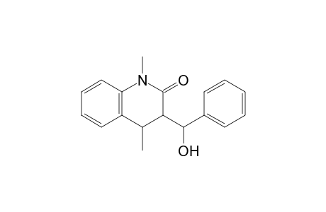 1,4-Dimethyl-3-[oxidanyl(phenyl)methyl]-3,4-dihydroquinolin-2-one
