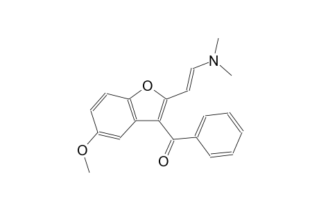 {2-[(E)-2-(dimethylamino)ethenyl]-5-methoxy-1-benzofuran-3-yl}(phenyl)methanone