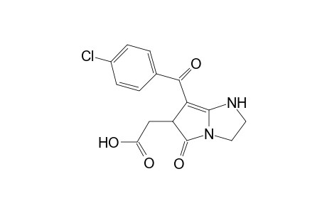 7-(4-Chlorobenzoyl)-5-oxo-2,3,5,6-tetrahydropyrrolo[2,1-b]imidazole-6-acetic acid