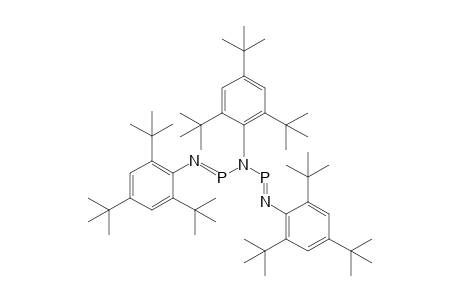 Phosphenimidous amide, N,N'-bis[2,4,6-tris(1,1-dimethylethyl)phenyl]-N-[[[2,4,6-tris(1,1-dimethylethyl)phenyl]imino]phosphino]-, (E,E)-