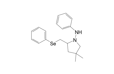 1-N-Phenyl 4,4-dimethyl-2-(phenylseleno)methyl-1-pyrrolidinamine
