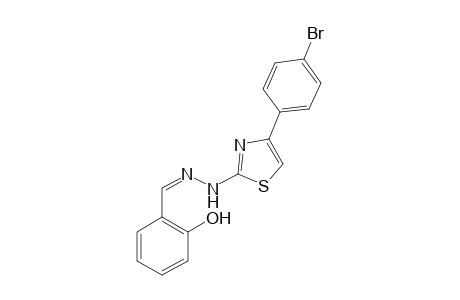 2-(2-Hydroxybenzylidine)hydrazinyl-4-(4-bromophenyl)-thiazole