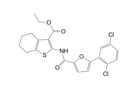 benzo[b]thiophene-3-carboxylic acid, 2-[[[5-(2,5-dichlorophenyl)-2-furanyl]carbonyl]amino]-4,5,6,7-tetrahydro-, ethyl ester