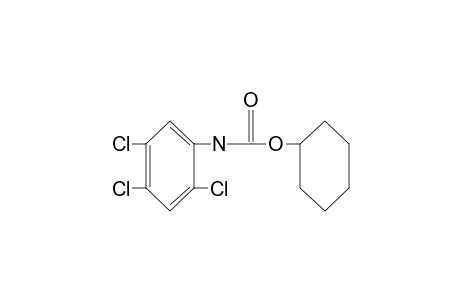 2,4,5-trichlorocarbanilic acid, cyclohexyl ester