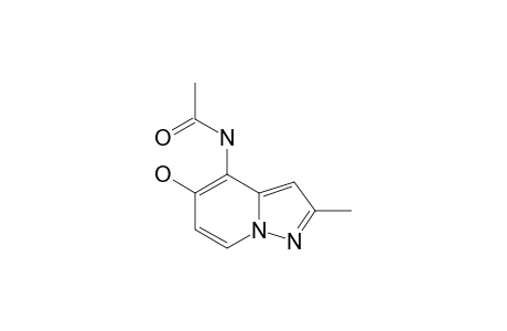 4-acetamido-2-methylpyrazolo[1,5-a]pyridin-5-ol