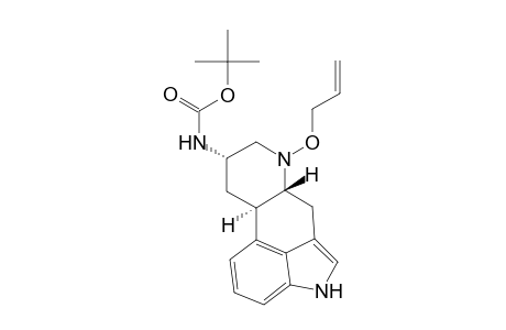 Carbamic acid, [(8.alpha.)-6-(2-propenyloxy)ergolin-8-yl]-, 1,1-dimethylethyl ester