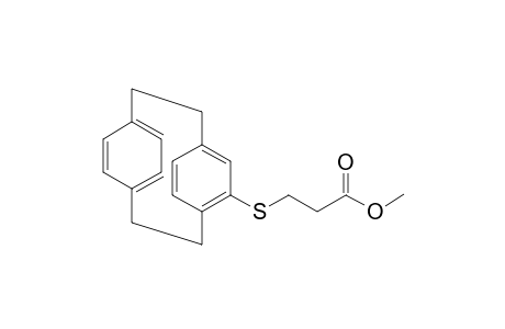 3-{[2.2]Paracyclophan-4-yl}sulfanylpropionic Acid Methyl Ester