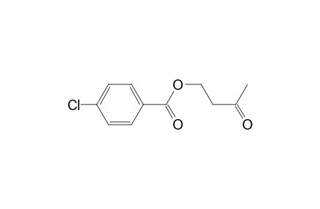 3-Oxidanylidenebutyl 4-chloranylbenzoate