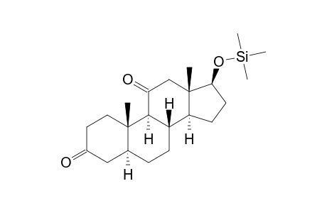 5.ALPHA.-ANDROSTAN-17.BETA.-OL-3,11-DIONE-TRIMETHYLSILYL ETHER