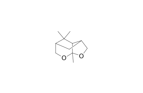 1,10,10-Trimethyl-2,8-dioxatricyclo[4.2.2.0(4,9)]decane