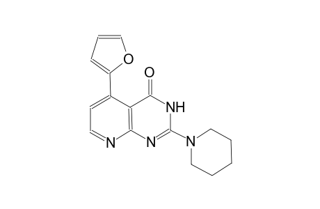 pyrido[2,3-d]pyrimidin-4(3H)-one, 5-(2-furanyl)-2-(1-piperidinyl)-