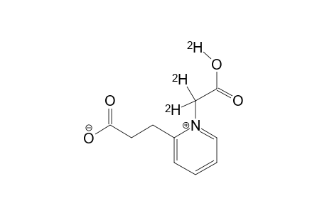 1-(CARBOXY-D2-METHYL)-PYRIDINIUM-2-PROPIONATE