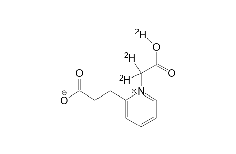 1-(CARBOXY-D2-METHYL)-PYRIDINIUM-2-PROPIONATE