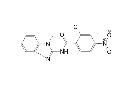 benzamide, 2-chloro-N-(1-methyl-1H-benzimidazol-2-yl)-4-nitro-