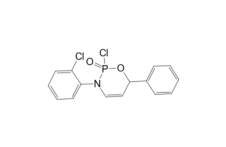2-Chloro-3-(2-chlorophenyl)-6-phenyl-3,6-dihydro-2H-1,3,2-oxazaphosphinine 2-oxide