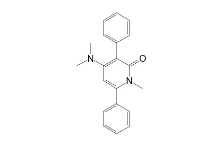 4-(DIMETHYLAMINO)-1-METHYL-3,6-DIPHENYL-2(1H)-PYRIDINONE