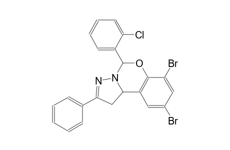 7,9-dibromo-5-(2-chlorophenyl)-2-phenyl-1,10b-dihydropyrazolo[1,5-c][1,3]benzoxazine