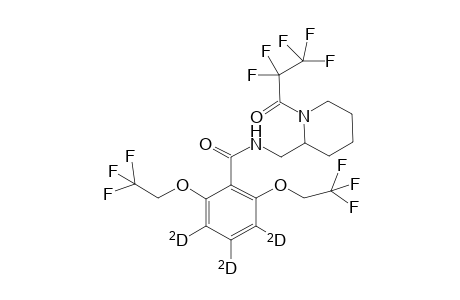 PFP-derivative of D3-Flecainide