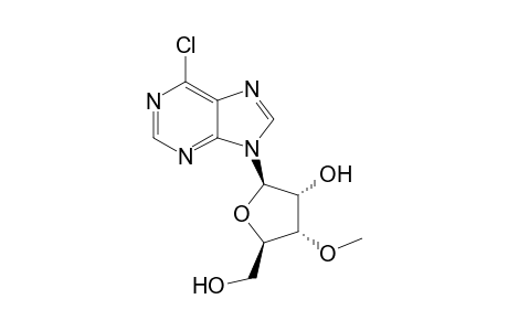 6-Chloro-9-(3'-O-methyl-.beta.-D-ribofuranosyl)purine
