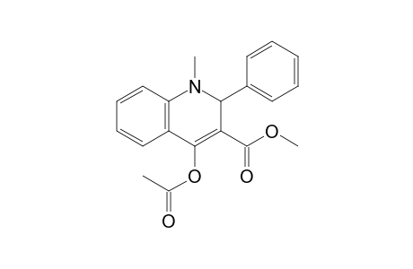 4-acetoxy-1-methyl-2-phenyl-2H-quinoline-3-carboxylic acid methyl ester