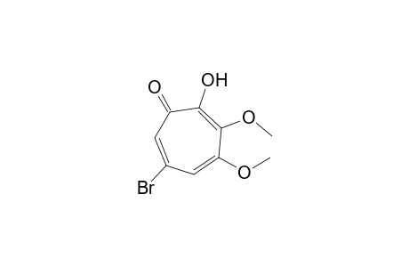 6-Bromanyl-3,4-dimethoxy-2-oxidanyl-cyclohepta-2,4,6-trien-1-one