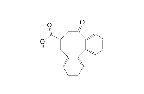 Dibenzo[a,c]cyclooctene-6-carboxylic acid, 7,8-dihydro-8-oxo-, methyl ester