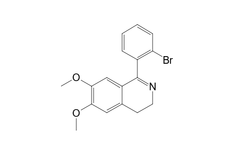 6,7-DIMETHOXY-1-(ORTHO-BROMOPHENYL)-3,4-DIHYDROISOQUINOLINE