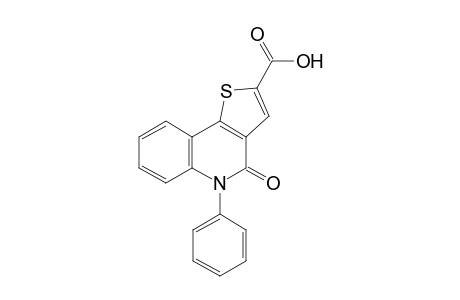 4-keto-5-phenyl-thieno[3,2-c]quinoline-2-carboxylic acid